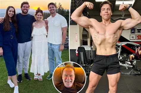 schwarzenegger kids|arnold schwarzenegger son mother.